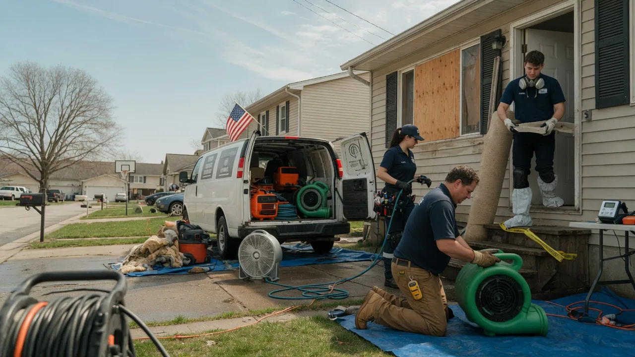 Water Damage Restoration in Sergeant Bluff, IA near me